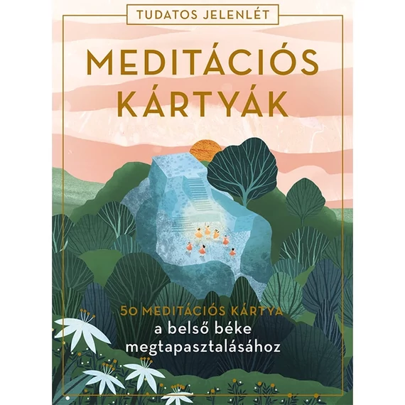 Meditációs kártyák – 50 meditációs kártya a belső béke megtapasztalásához (Tudatos jelenlét) -  Alison Davies